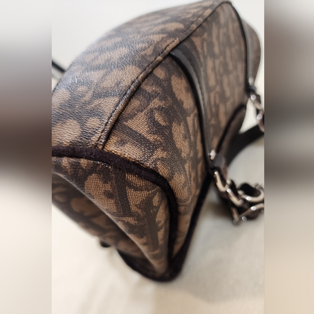 Christian Dior Romantique Trotter Mini Flap Handbag. So So Cute! - Picture 7 of 16